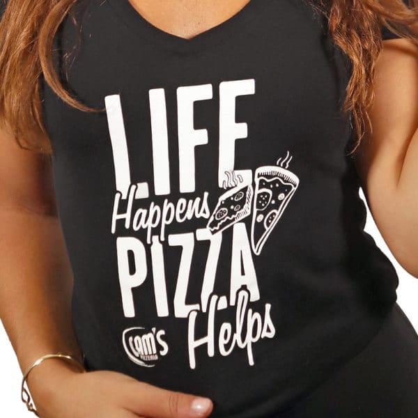 Women's | Pizza Helps V-neck